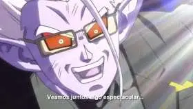 Dragon Ball Heroes Capitulo 28: ¡Una feroz batalla entre el
espacio y el tiempo! Vegetto contra Super Fu