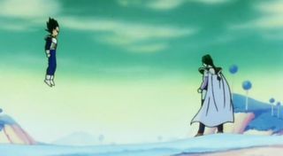 Dragon Ball Z 57 - Goku entrena bajo la gravedad de 100.