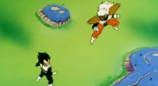 Dragon Ball Z 73 - Yo no soy él!; no es yo. Gohan, ataca a tu padre sin temor.