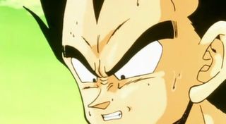 Dragon Ball Z 83 - Freezer tiene ganada la batalla con su tercera trasformación.