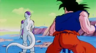 Dragon Ball Z 90 - Goku es un sujeto muy audaz.
